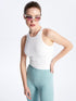 LC Waikiki Women's Halter Collar Straight Crop